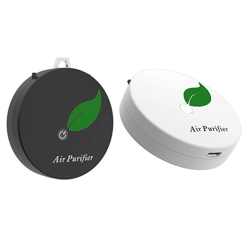 

Mini Portable Air Purifier Wearable Air Purifier Necklace USB Air Cleaner Travel-Size Purifier for Small Space