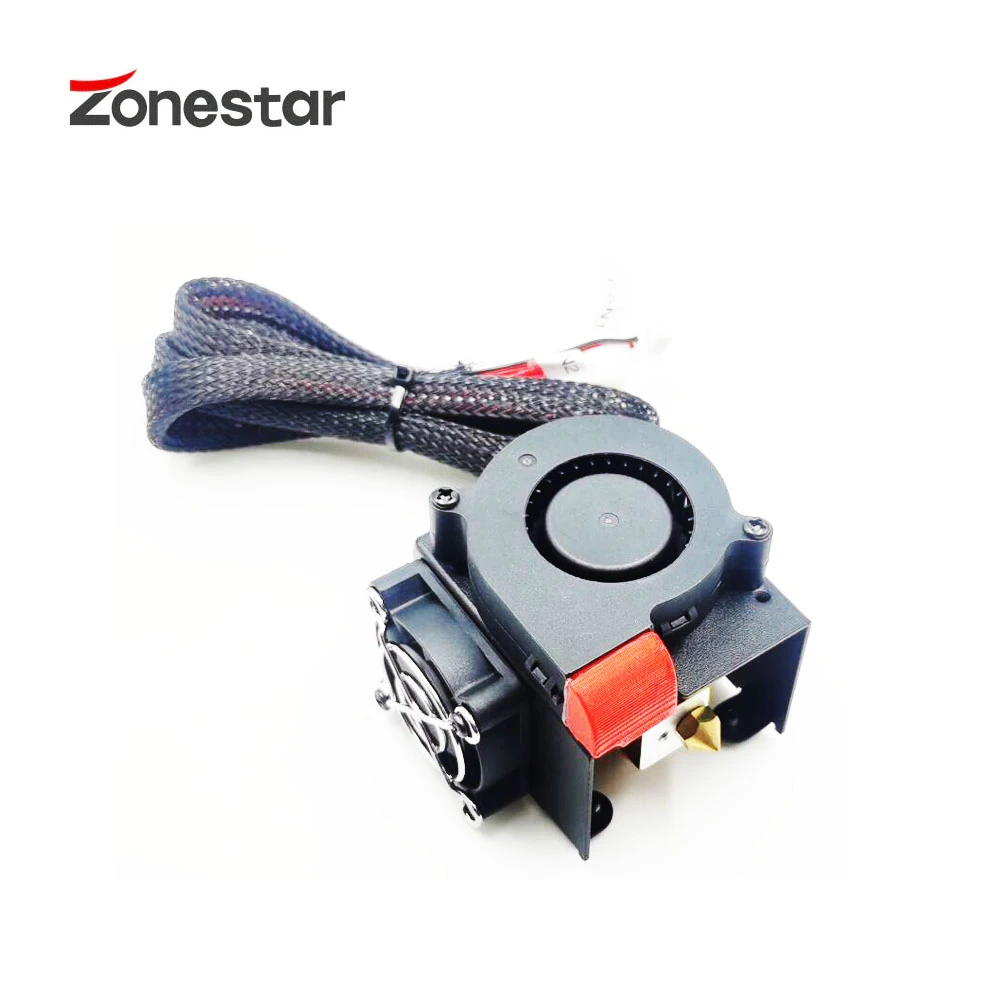 ZONESTAR Одноцветный 3D принтер Hotend нагреватель 24V50W датчик температуры NTC100K B3950 FAN5015