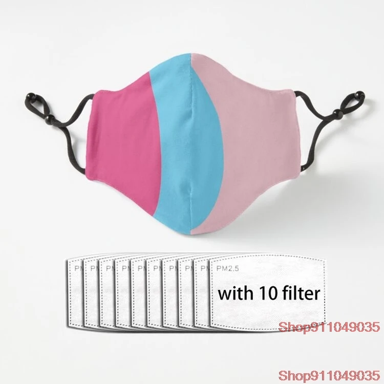 

Bubblegum Wall Breathable Mask Harajuku Boys/girls Pm2.5 Filter Dust Mask Poster Female/male Mask