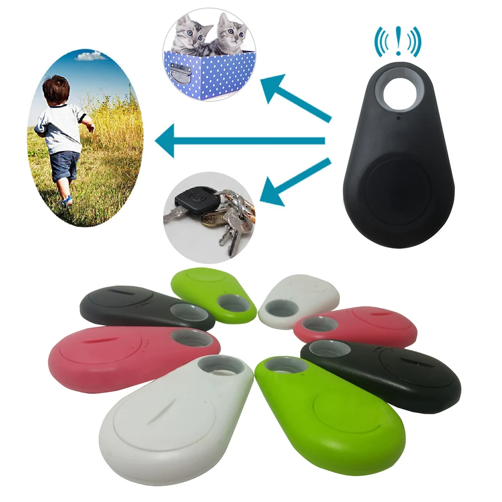 Pet Smart Mini gps трекер анти-мисс Водонепроницаемый Bluetooth собака ключница чехол