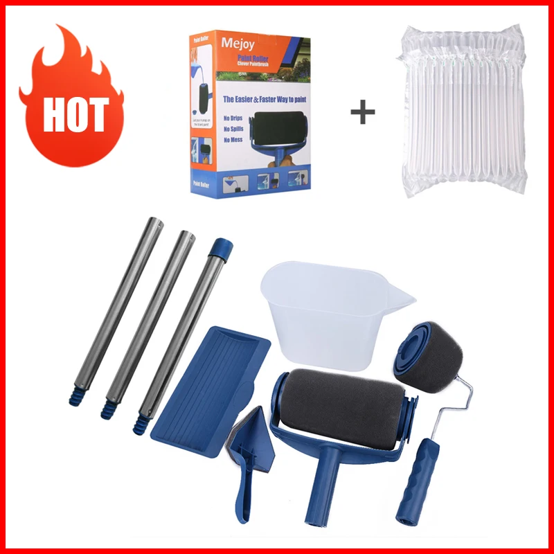 5/8 шт. бесшовные Цвет упаковочной коробки стены Краски бегун ролик ing кисти