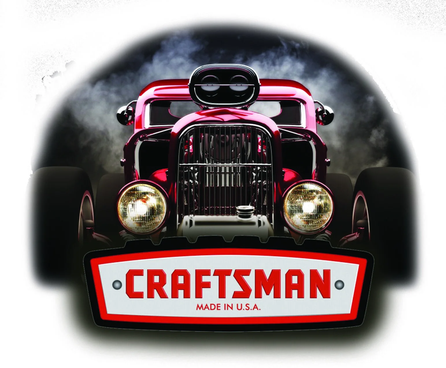 

For CRAFTSMAN TOOL STICKER SMOKIN ROD DECAL MECHANIC TOOLBOX SIGN CHEST