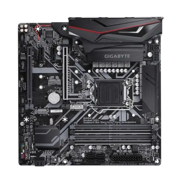Игровая Материнская плата Gigabyte Z390 M mATX DDR4 LGA1151 | Компьютеры и офис