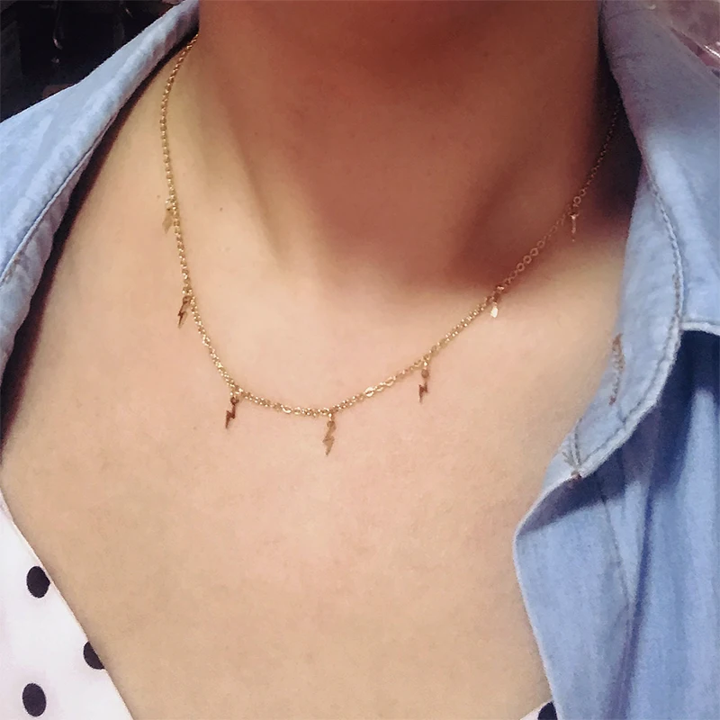 Новое невыцветающее ожерелье из нержавеющей титановой стали со звездами и