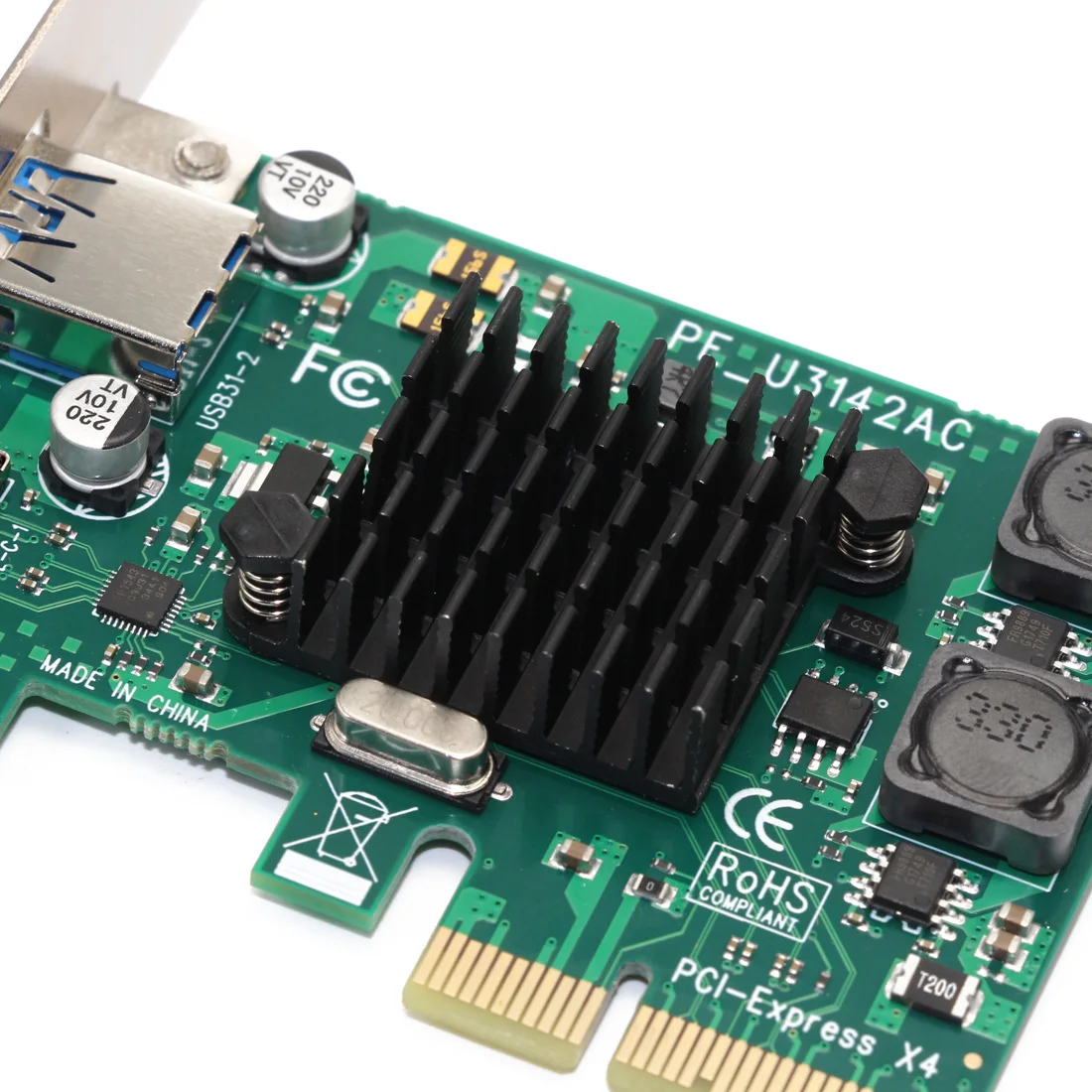 добавьте карты pci e к usb3 1 плата рас