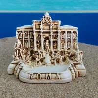Creative Rome Make a Wish Pool Water Sand Table Ornaments Resin Italy Church Souvenirs Christian Goods Home Decoration