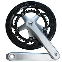 5339t road bike crankset 89 speed 170mm crank 130bcd double chainrings sprockets square hole road bicycle crank set