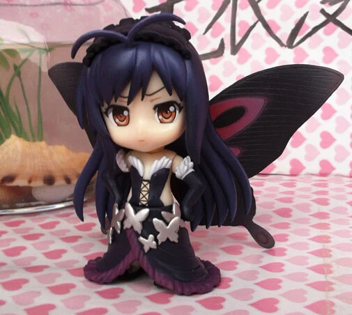 Экшн-фигурка Q version Accel World Kuroyuki hime подвижная 10 см кукла из ПВХ игрушки подарки