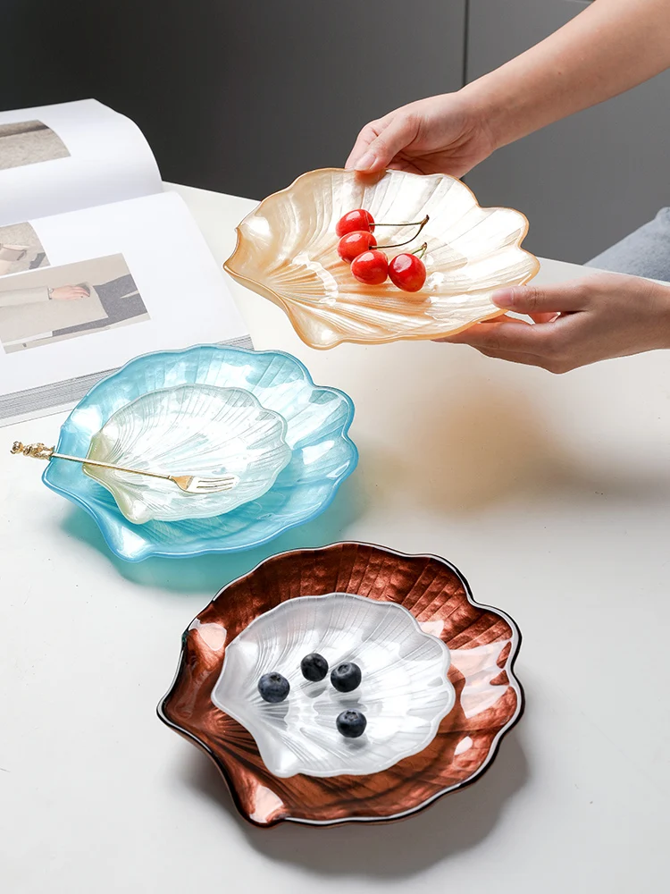 Импорт Турции креативный цвет beibet стеклянная тарелка Западная стандартная