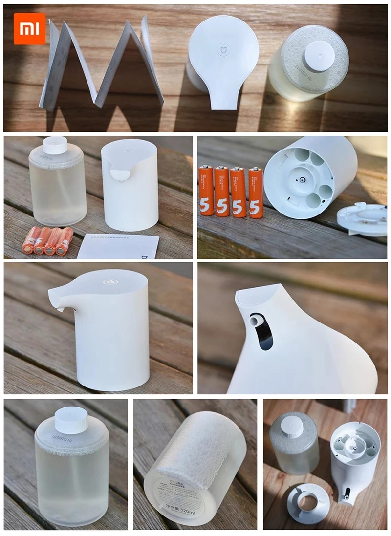 

Original Xiaomi Mijia Automatic Foaming Hand Washer Soap 0.25s Infrared Sensor Xiaomi Smart Home Wash Hands Cleanermini