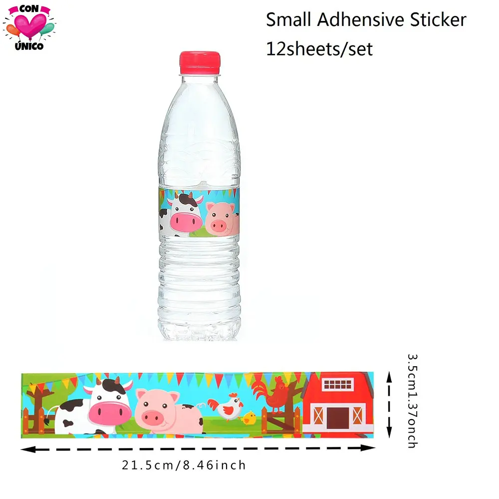 Принадлежности для вечерние в виде животных Conunico столовая посуда ферме набор