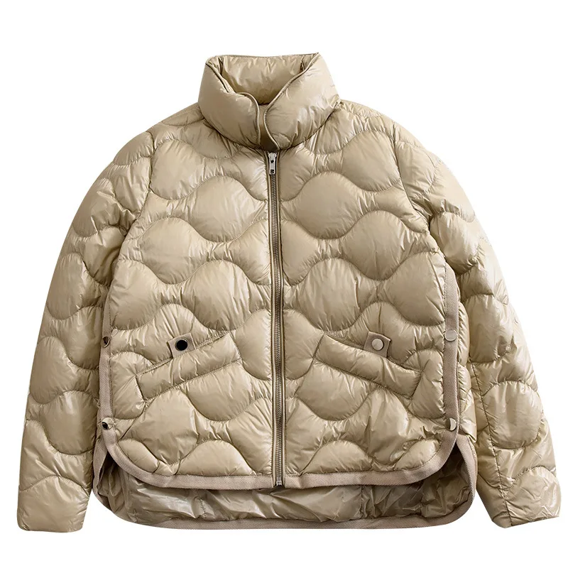 

2020 Winter Coat Women Parkas Solid Zipper Women Coat Female Winter jackets Warm Thick Fashion Short Loose Women Down Jacket