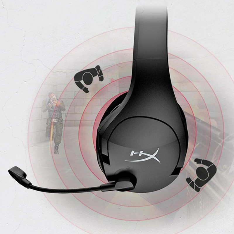 Игровая гарнитура Kingston HyperX Cloud Stinger Беспроводная игровая 7 1 легкие наушники с