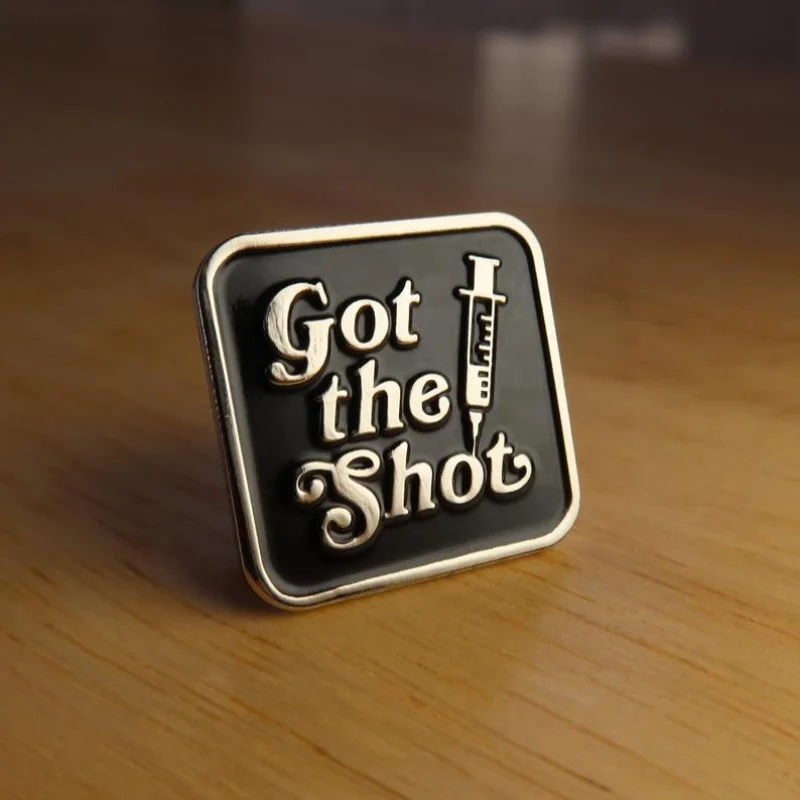 Эмалированные булавки Get The Shot самодовольная брошь модный металлический значок