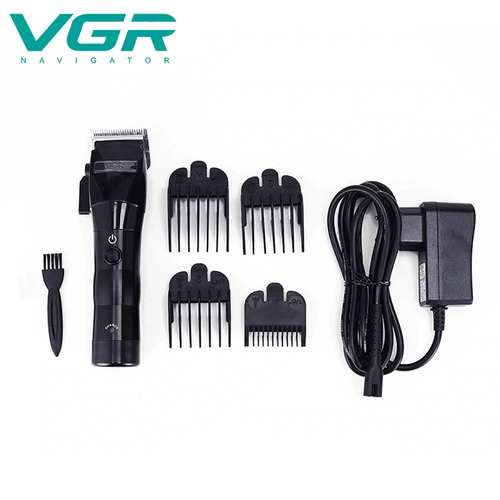 VGR Hair Clipper Professional For Men Cordless Electric Hair Clipper Waterproof Home Stainless Steel High Power Styling Tool enlarge