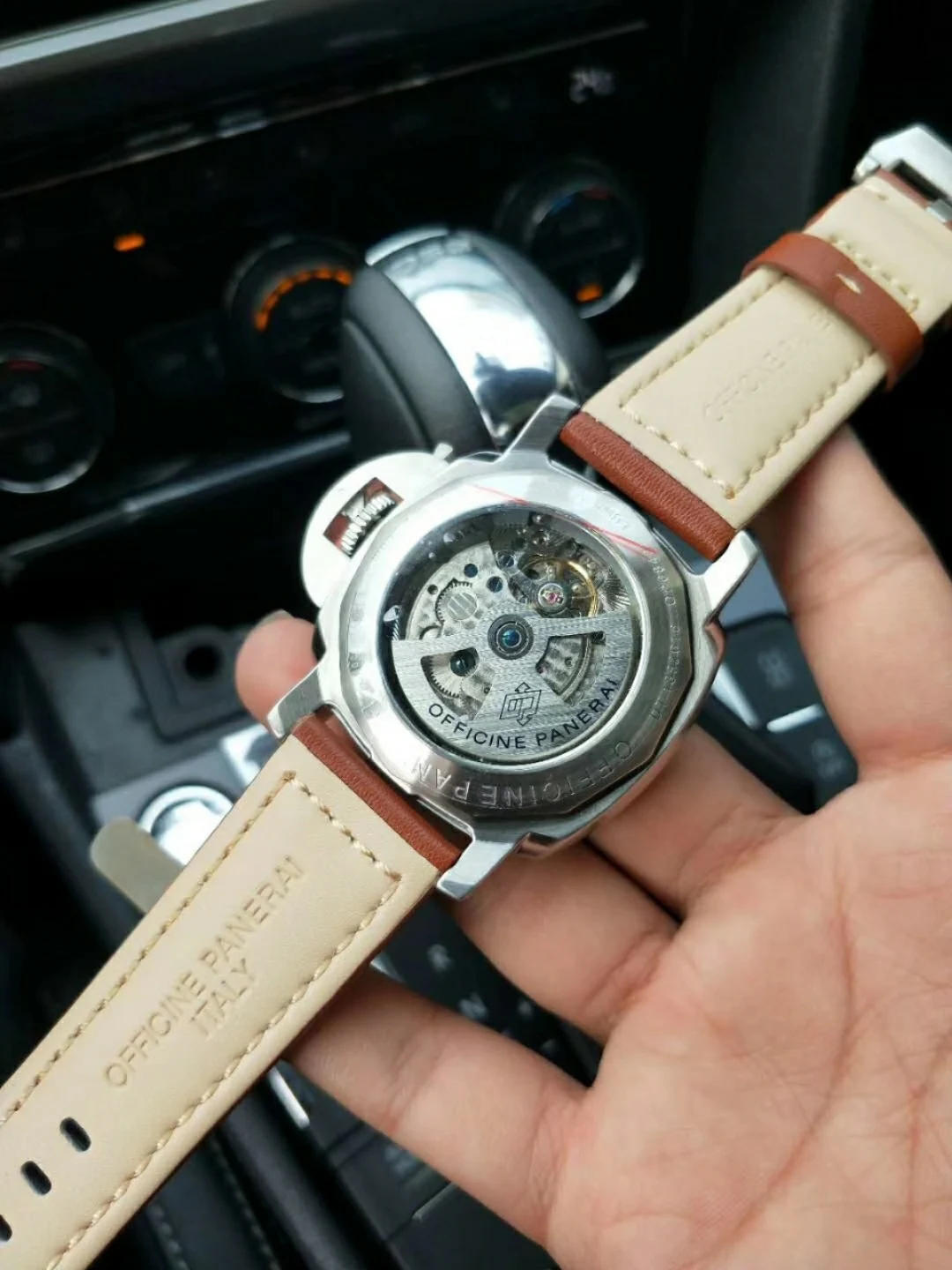

Panerai Luminor watch men's skeleton automatic mechanical AAA watch gold skeleton retro men's women watch quartz watch