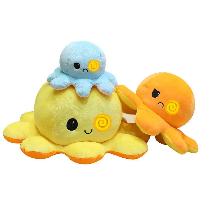 

Cotton Supplies Two-side Octopus Turno Genuine Chirdree Toys Brand Multifunction Luminous Octopu Home Supply Man Autism Octopus