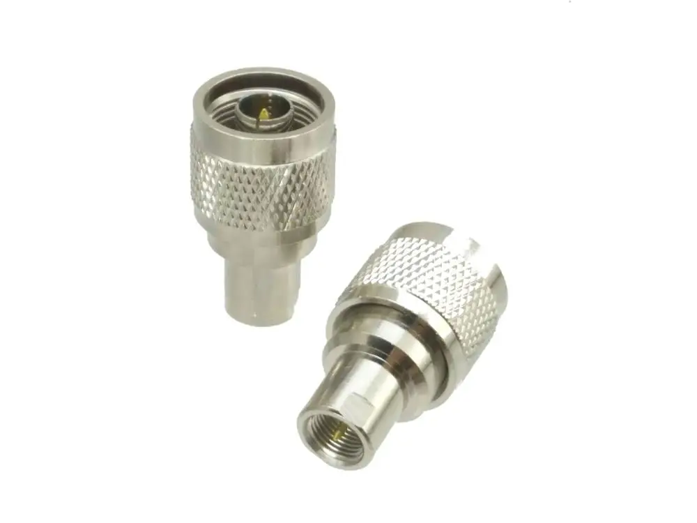 

1pce Adapter N plug male to FME male RF connector straight
