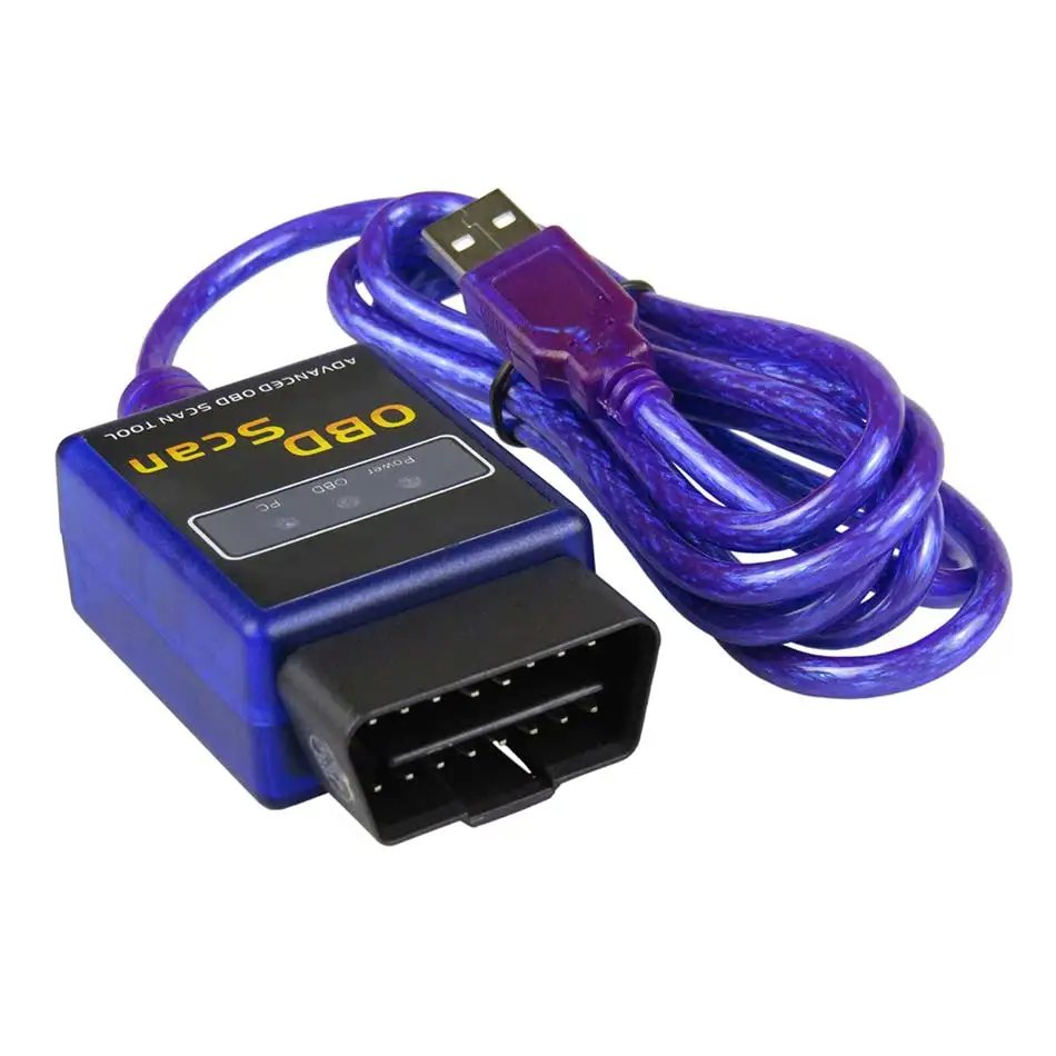 Автомобильный диагностический сканер Obd2 ELM327 USB V1.5 интерфейса Elm 327 в 1 5 OBDII OBD 2