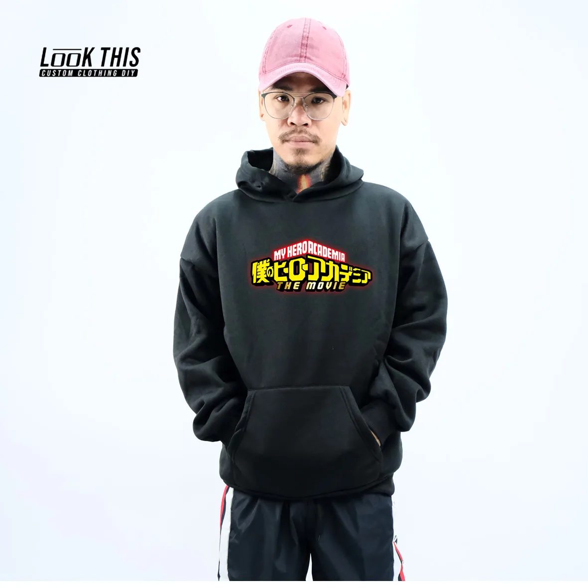 

My Hero Academia Anime Hoodies Mens Oversized Hoodie Autumn 2021 Streetwear Couple Hooded Loose Cartoon Hoodie Sweatshirt Tops