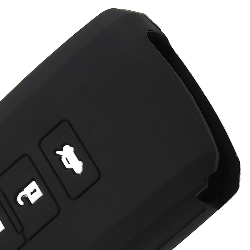 Портативный 3 кнопки силиконовый умный чехол для дистанционного ключа от машины