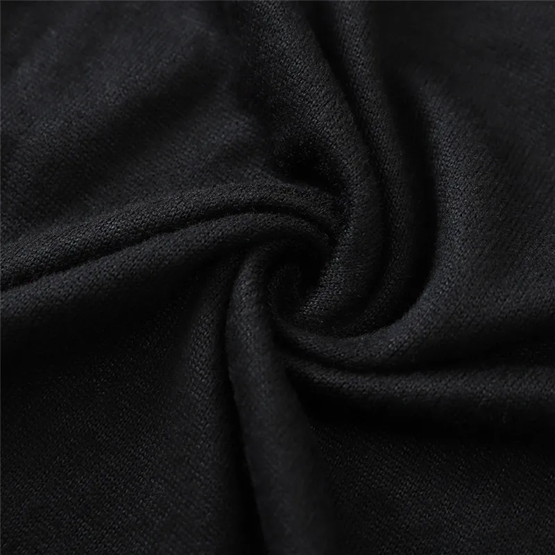 Women Sequined Knitted Sweater Loose Turtleneck Sequins Beading Pullovers For Winter Thick Black Sweatshirt Tops | Женская одежда