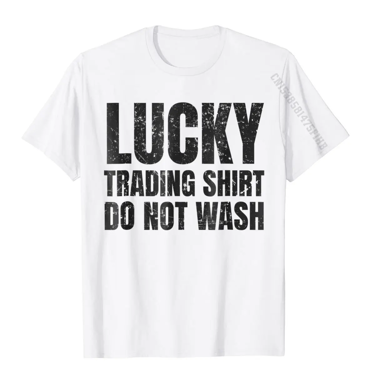 Lucking Trading Shirt Funny Stock Market Traders Gift Wholesale Young Top T-Shirts Cotton Tops Shirts Casual