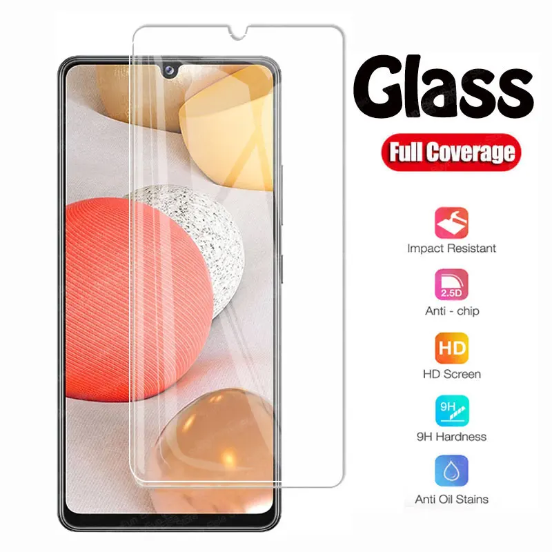 

1-4 шт. закаленное стекло для Samsung Galaxy A40 полное покрытие Защита экрана для A40S A41 A42 Защитная пленка для сотового телефона A 40 41 42