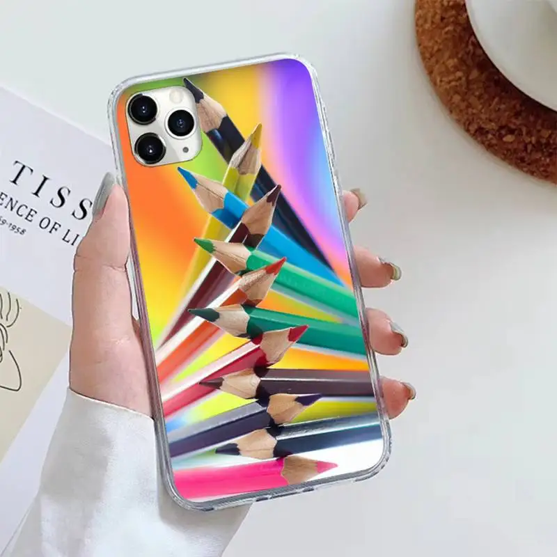 

Colored pencil painting Phone Case For iphone 12 5 5s 5c se 6 6s 7 8 plus x xs xr 11 pro max mini