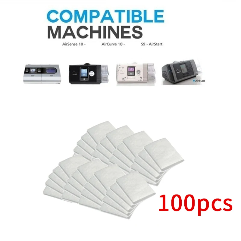 100Pcs S9/S10 CPAP Disposable Universal Replacement Filters for ResMed AirSense | Дом и сад