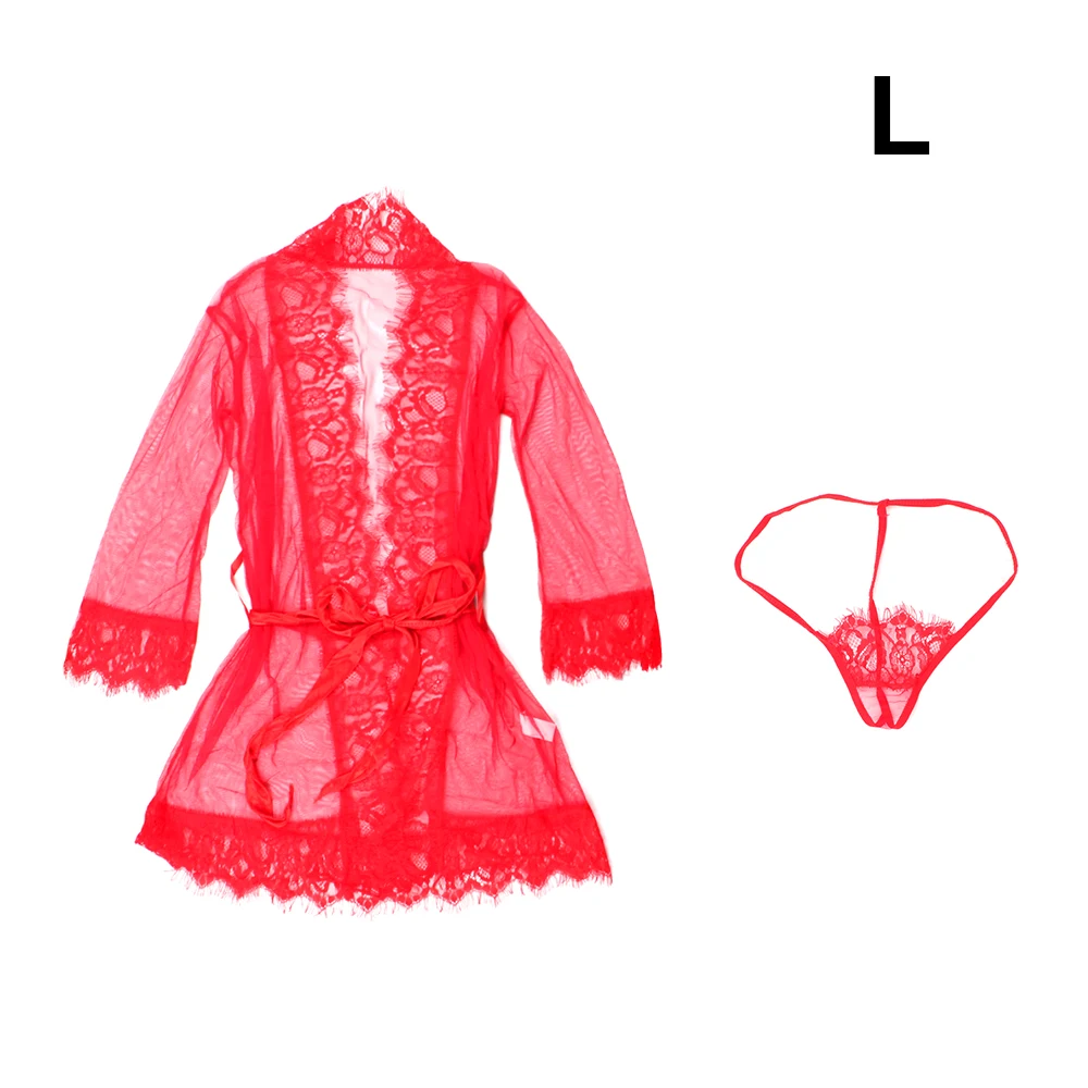 Pink L OLO куколка эротическое нижнее белье эротическое Прозрачное платье для женщин Porno пижамы сексуальная одежда стринги экзотическое сексуальное женское белье - Цвет: Pink L