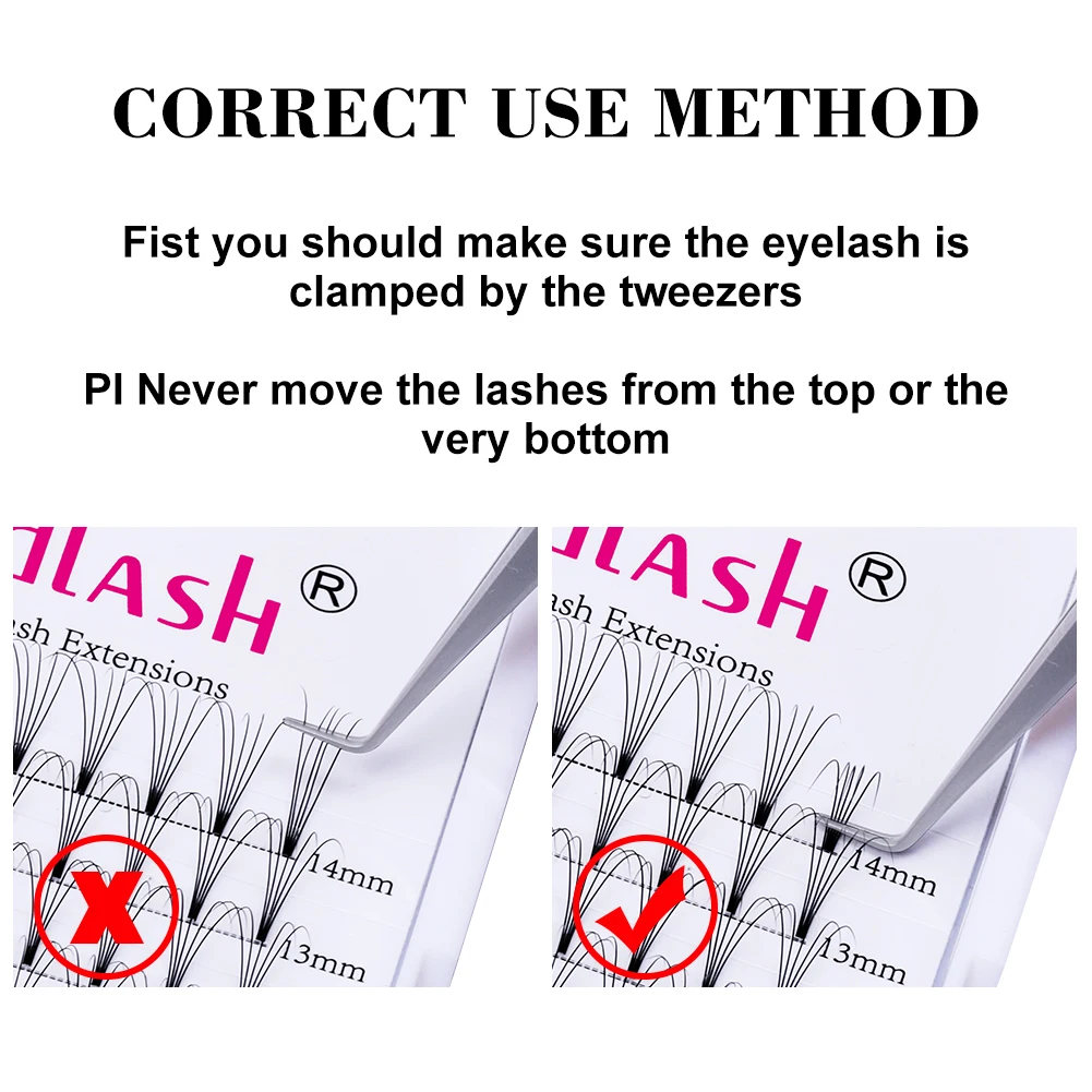 Готовые ресницы 3D 5D русские для наращивания профессиональные мягкие норковые