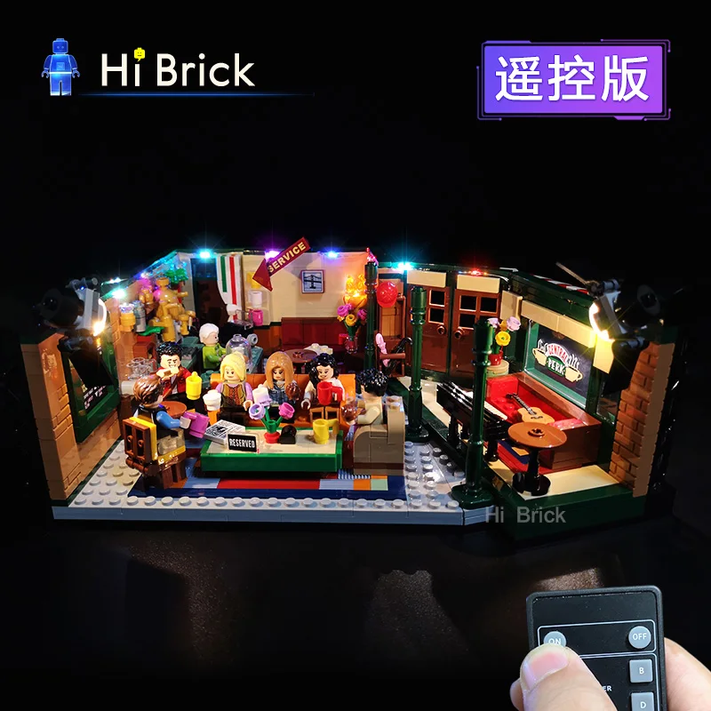 Креативный совместимый светильник LEGOe 21319 классика американская драма друзья