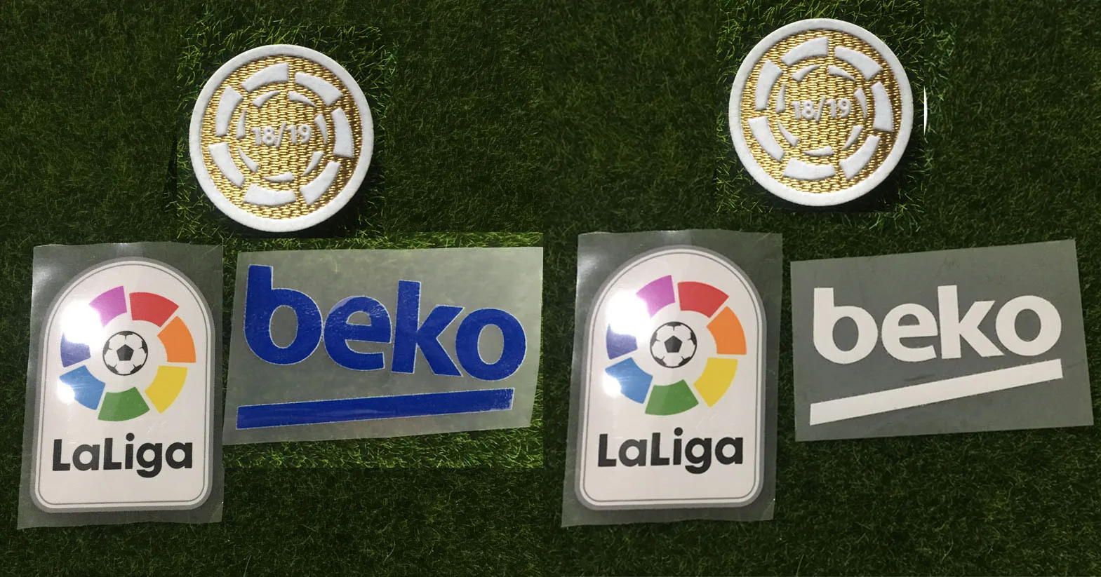 Нашивка Lfp 2019-2020 бело-синяя нашивка Beko 1819 La Liga Champions | Дом и сад