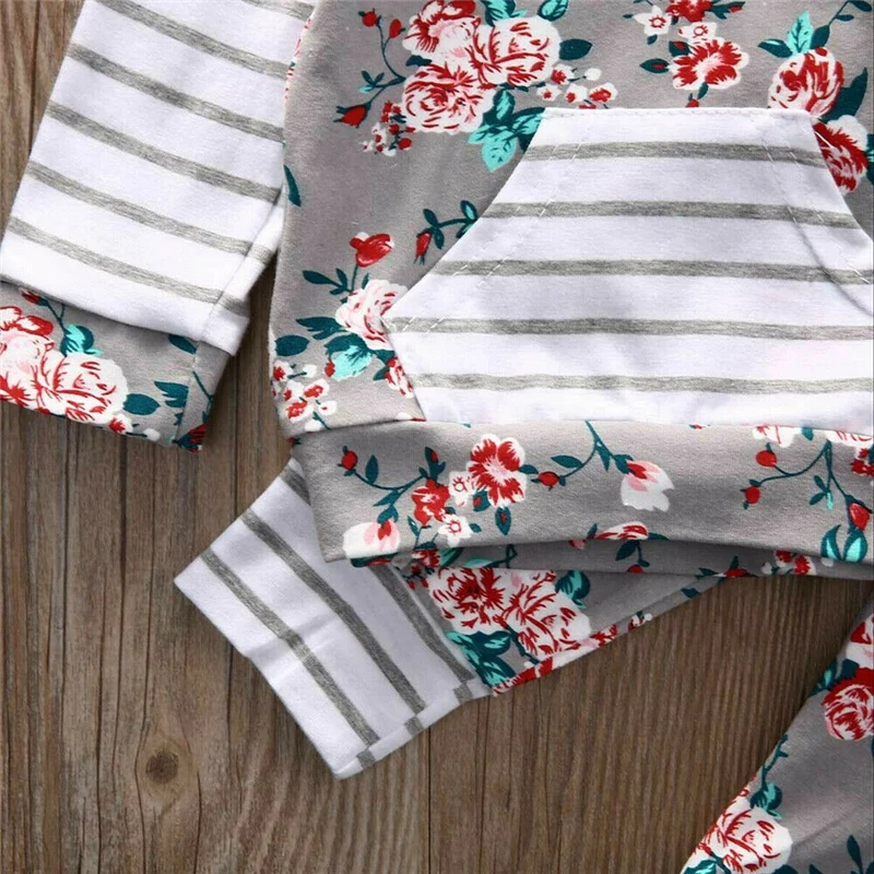 Платье для маленьких девочек Цветочный наряд одежда спортивный костюм платье с