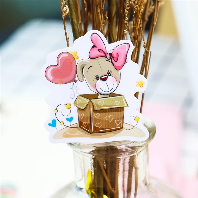 40 шт. милые наклейки DIY Наклейка Мобильный/PC Искусство горный хрусталь