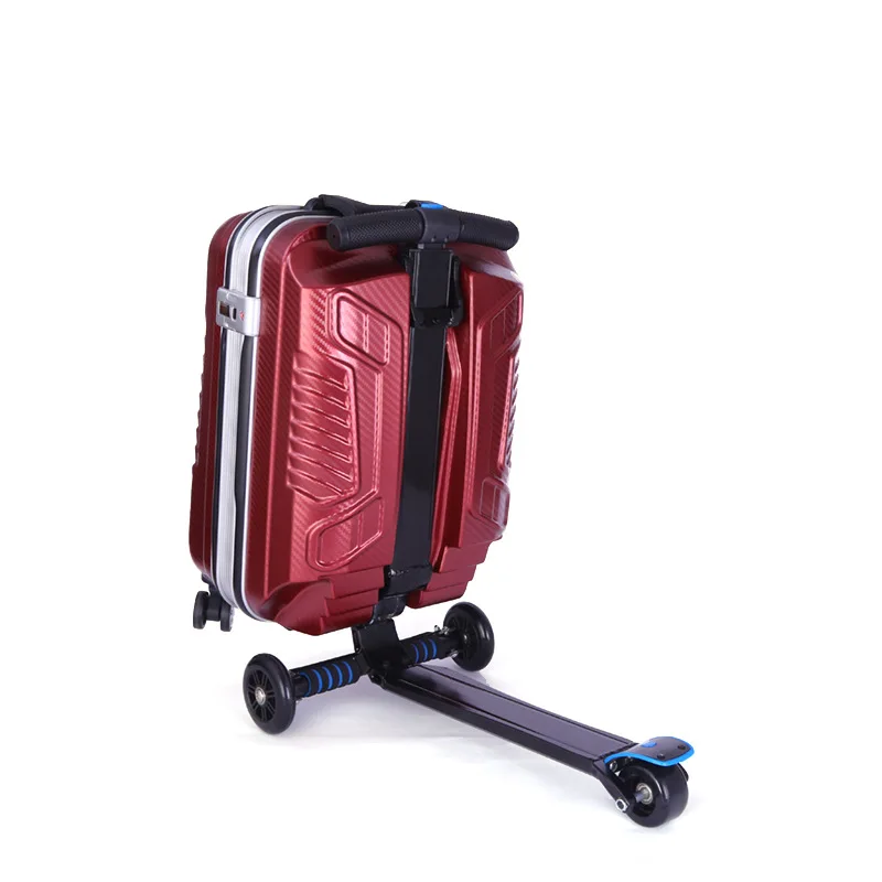21 inch Multi-function Scooter luggage High-end Carry on luggage Suitcases and travel bags Large capacity Scooter Luggage set