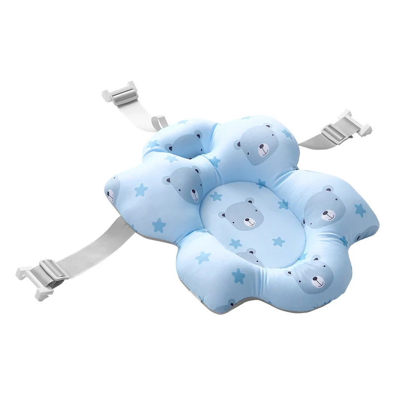 Мультяшная детская душевая Ванна Нескользящая складная ванна с крючками для