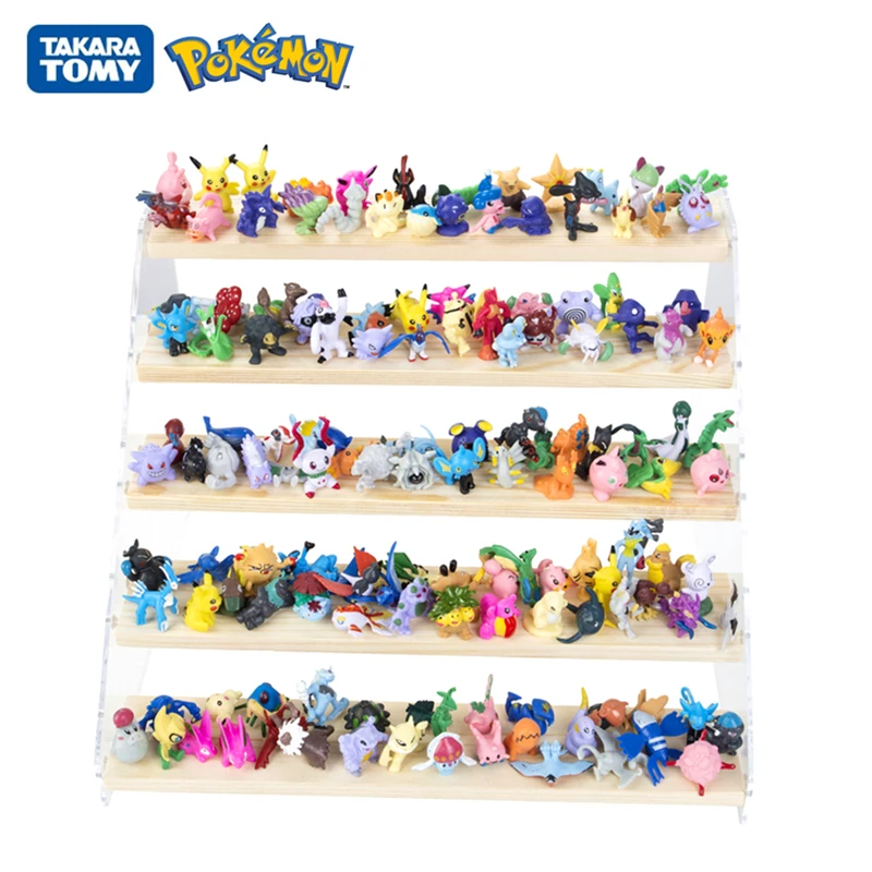 24 шт./компл. Tomy Pokemon Go 2 3 см Склоны отсутствуют 144 шт/партия разные Стили Аниме