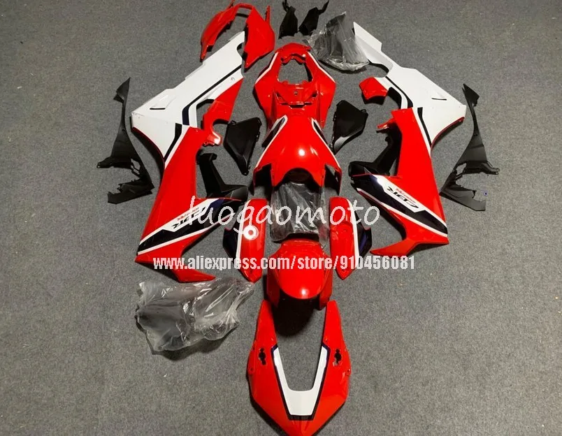 

Injection Fairings kit for HONDA CBR1000RR 2017 2018 Fairing kits Motorcycle Bodywork CBR1000 RR 17 18 Cowlings White Red