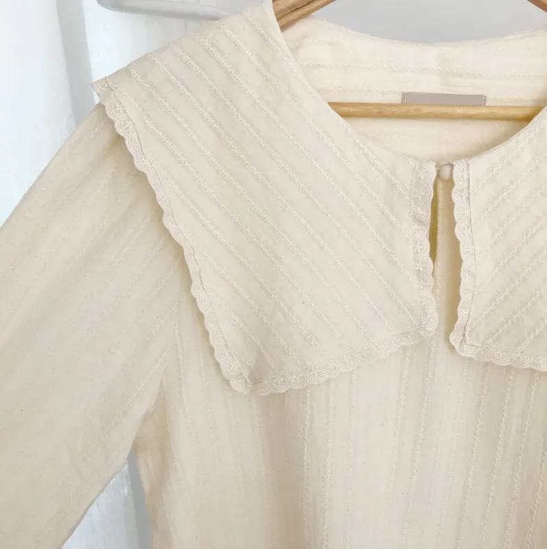 

Autumn Korean Women Long Sleeve Blouse Casual Turn-down Collar Solid Loose Women Tops 2020 Ladies Blouse Blusas Clothes