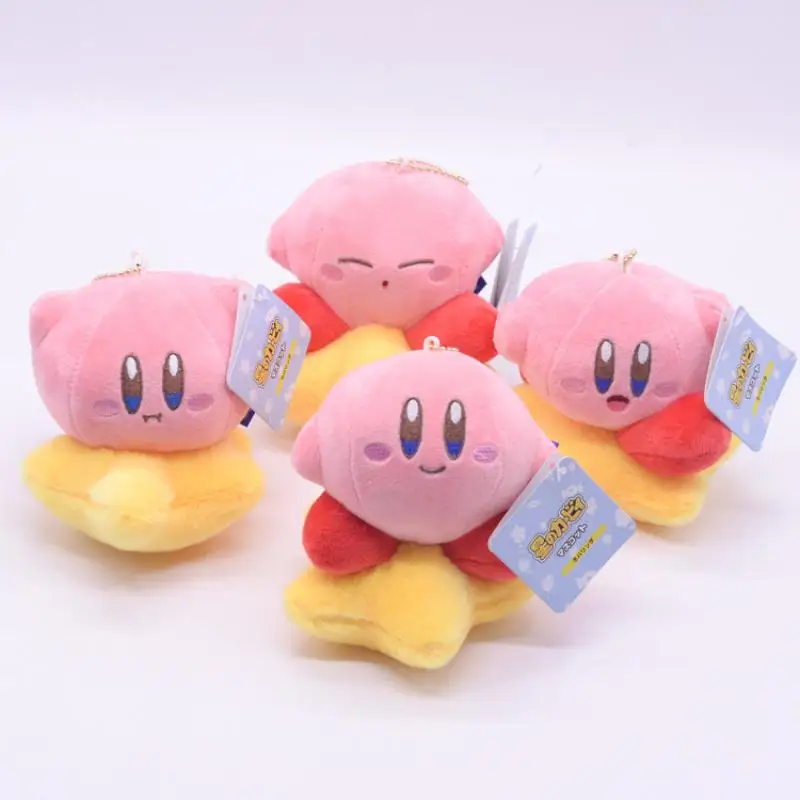 

13Cm Cartoon Star Kirby Cute Plush Kirby Star Adventure Game Animal Soft Stuffed Sitting Lovely Toys Pendant Gift for Children