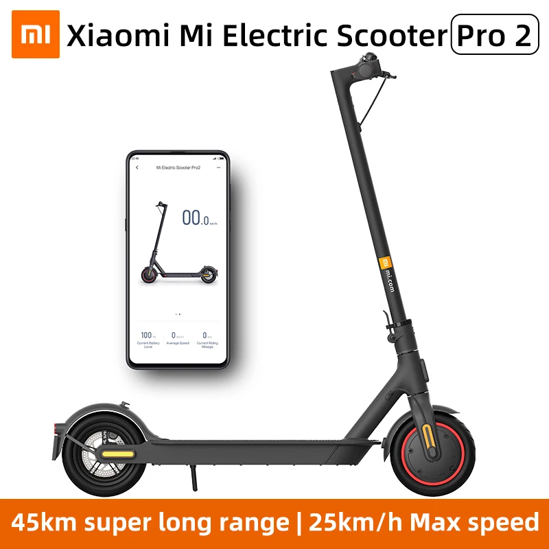 Xiaomi Mi электрический скутер Pro 2 Smart E Scooter скейтборд мини складной Ховерборд MIJIA