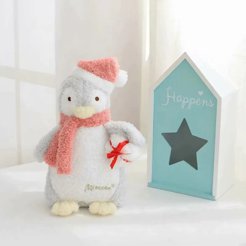 

Nooer Cute Christmas Penguin Stuffed Plush Toy Soft Kids Plush Doll Baby Kids Sleep Toys Baby Girls Christmas Gift