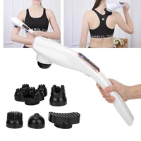 rechargeable electric handheld massager body massage stick pain relief us plug 100 240v massage device relaxation treatments