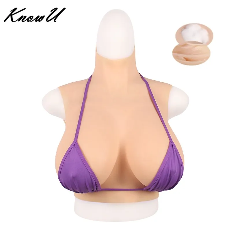 Переодевающийся Трансвестит поддельная грудь размер L чашка E трансгендер Сисси