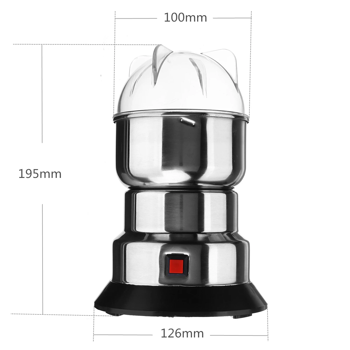

250W High Speed Grains Spices Hebals Cereal Coffee Dry Food Grinder Mill Grinding Machine Home Kitchen Tool Flour Powder Crusher