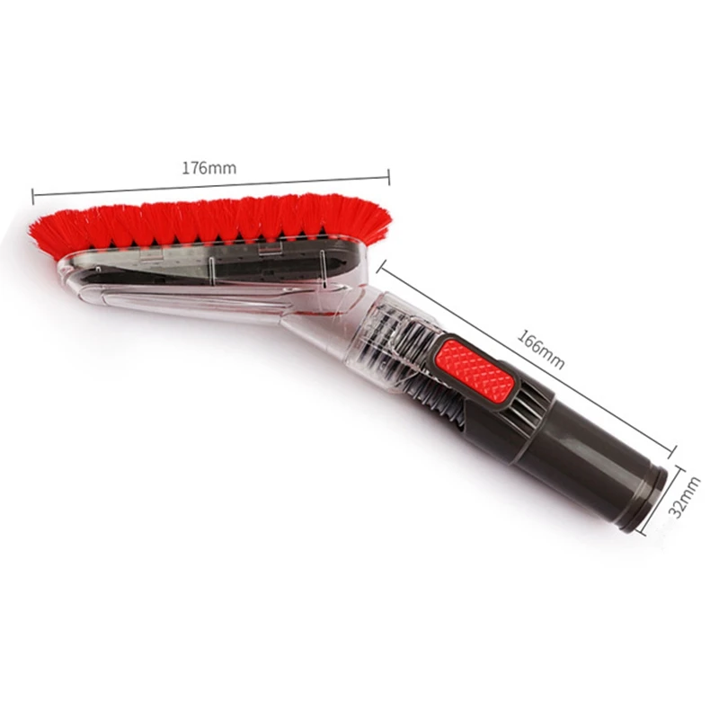 Universal 32Mm Inner Diameter Vacuum Cleaner Brushes Accessory Durable Brush Head Tool Replacement for Floor Carpet | Бытовая техника