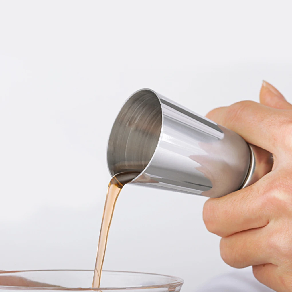 Коктейльный шейкер из нержавеющей стали объемом 25/50 мл мерная чашка двойной