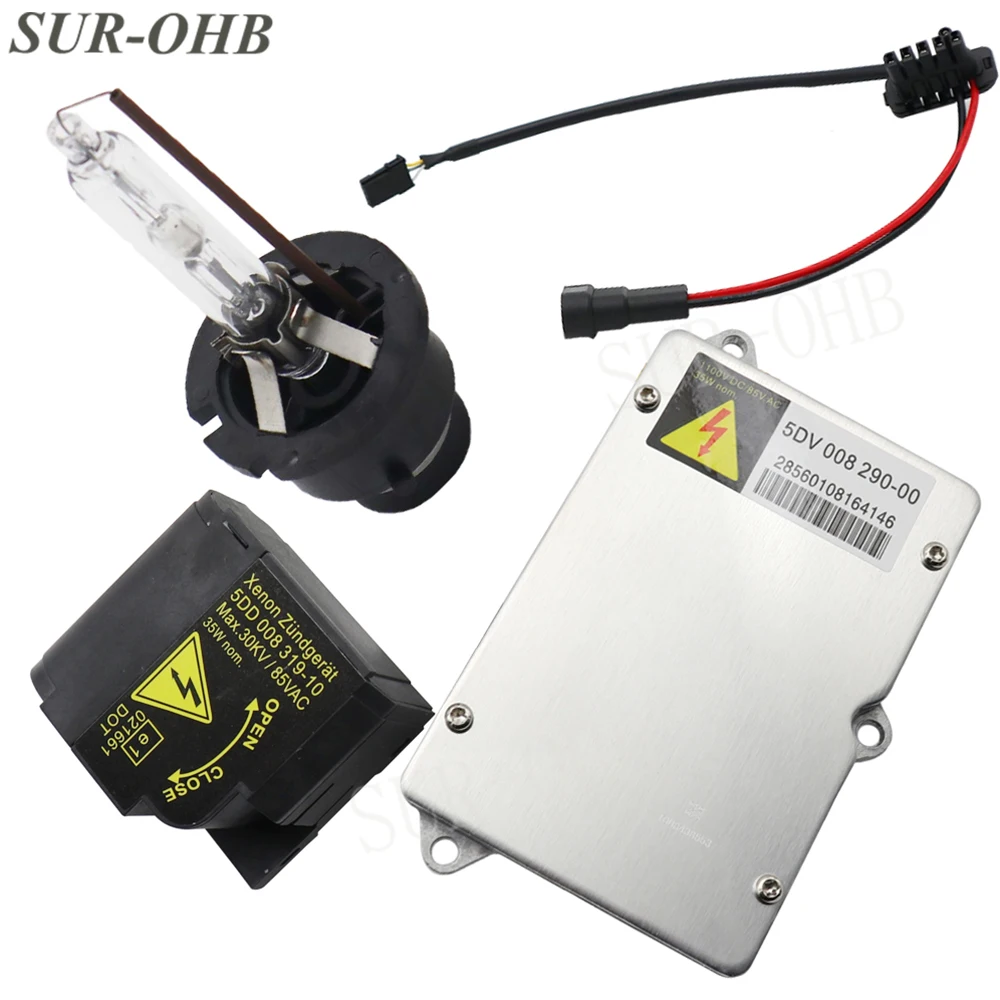 Блок управления зажиганием 5DD00831910 черный HID Xenon D2S лампочка балласт фары 5DV00829000
